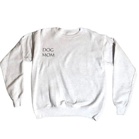 NWT Wool + Pepper Co. Dog Mom Crewneck Sweater - Picture 1 of 3